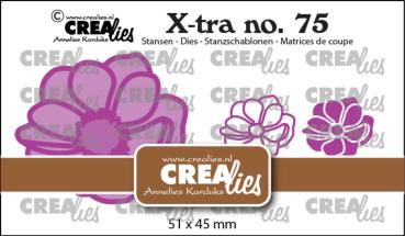 Crealies - Stanzschablone "No. 75 Anemone Small" X-tra Dies