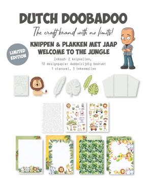 Dutch Doobadoo - Papier Kit "Welcome to the Jungle" Crafty Kit - 12 Bogen