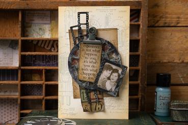 Preview: Sizzix - Stanzschablone "Vault Picture Show" Thinlits Craft Dies by Tim Holtz