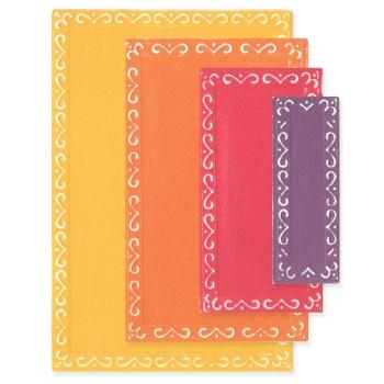 Sizzix - Stanzschablone "Renee Deco Rectangles" Framelits Craft Dies Design by Stacey Park