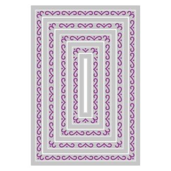Sizzix - Stanzschablone "Renee Deco Rectangles" Framelits Craft Dies Design by Stacey Park