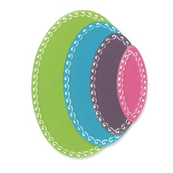 Sizzix - Stanzschablone "Clare Classic Ovals" Framelits Craft Dies Design by Stacey Park