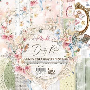 Memory Place - Designpapier "Dusty Rose" Paper Pack 6x6 Inch - 24 Bogen