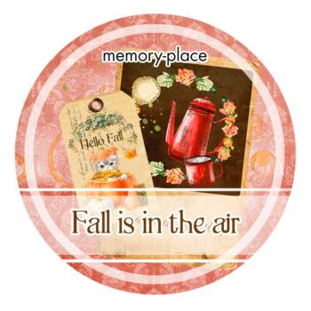 Memory Place "Fall Is In The Air 2" Washi Tape 15mmx5m