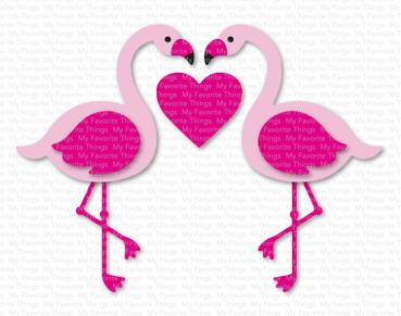 My Favorite Things - Stanzschablone "Flamingos" Die-namics