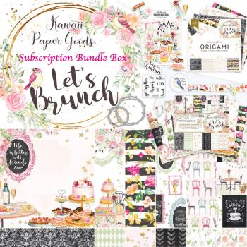 Memory Place - Kawaii Paper Goods "Let's Brunch Vol.1" Bundle