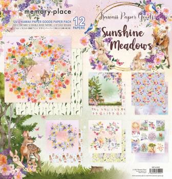 Memory Place - Designpapier "Sunshine Meadows" Paper Pack 12x12 Inch - 12 Bogen