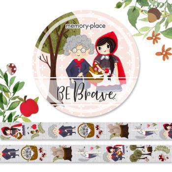 Memory Place "Be Brave" Washi Tape 15mmx5m