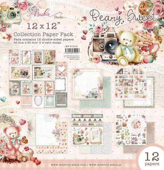 Memory Place - Designpapier "Beary Sweet" Paper Pack 12x12 Inch - 12 Bogen