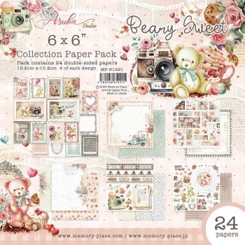 Memory Place - Designpapier "Beary Sweet" Paper Pack 6x6 Inch - 24 Bogen