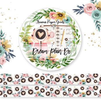 Memory Place "Dream Plan Do" Washi Tape 15mmx5m