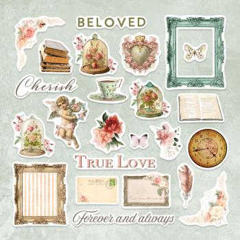 Memory Place - Stanzteile "Cherished Elegance" Ephemera