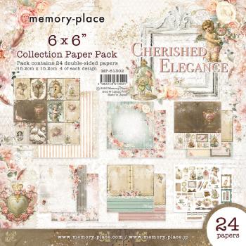 Memory Place - Designpapier "Cherished Elegance" Paper Pack 6x6 Inch - 24 Bogen