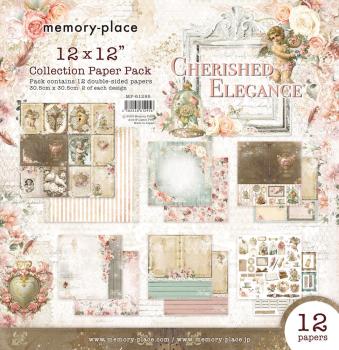 Memory Place - Designpapier "Cherished Elegance" Paper Pack 12x12 Inch - 12 Bogen