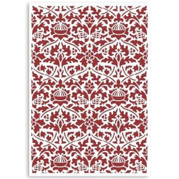 Stamperia - Schablone A4 "Casa Granada Wallpaper Pattern" Stencil