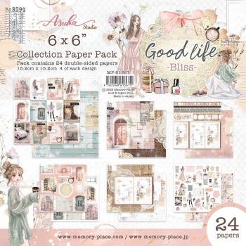 Memory Place - Designpapier "Good Life Bliss" Paper Pack 6x6 Inch - 24 Bogen
