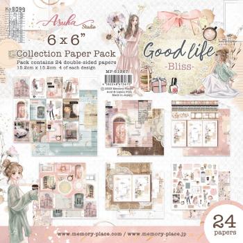 Memory Place - Designpapier "Good Life Bliss" Paper Pack 6x6 Inch - 24 Bogen