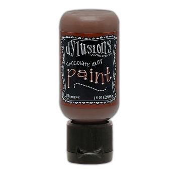 Ranger - Dylusions Flip Cap Paint "Chocolate Drop" 29ml