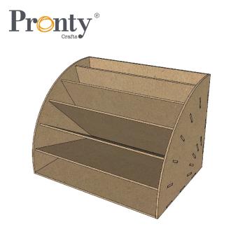 Pronty Crafts - MDF Organizer für Papier "Wave Paper Box"