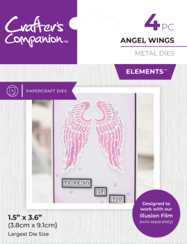 Crafters Companion - Stanzschablone "Angel Wings" Dies