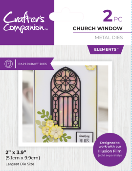 Crafters Companion - Stanzschablone "Church Window" Dies