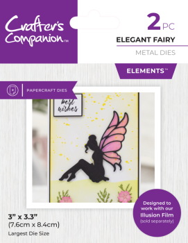 Crafters Companion - Stanzschablone "Elegant Fairy" Dies