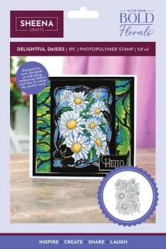Crafters Companion - Stempel "Delightful Daisies" Clear Stamps Design by Sheena Douglass