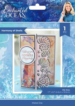 Crafters Companion - Stanzschablone "Harmony of Shells" Dies