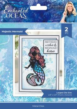 Crafters Companion - Stanzschablone "Majestic Mermaid" Dies