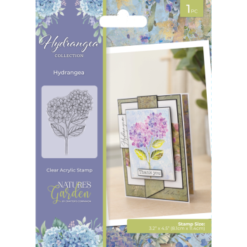 Crafters Companion - Stempel "Hydrangea" Clear Stamps