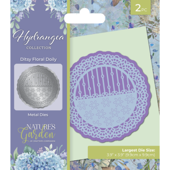 Crafters Companion - Stanzschablone "Ditsy Floral Doily" Dies