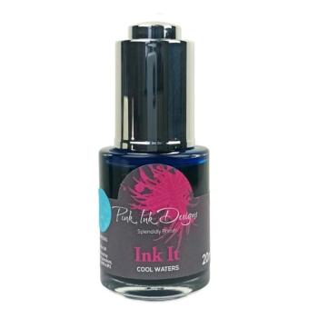 Pink Ink Designs - Flüssige Aquarellfarbe "Cool Waters" Ink It 20ml