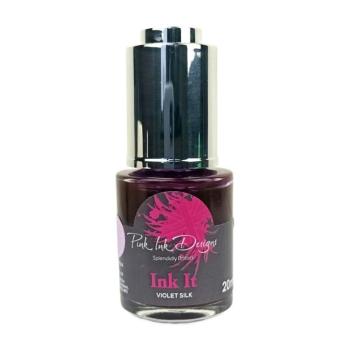 Pink Ink Designs - Flüssige Aquarellfarbe "Violet Silk" Ink It 20ml