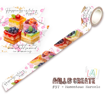 AALL and Create "Momentous Morsels" Washi Tape 25 mm