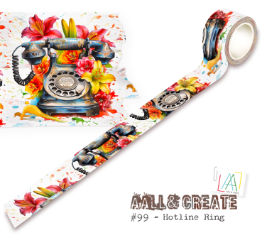 AALL and Create "Hotline Ring" Washi Tape 25 mm