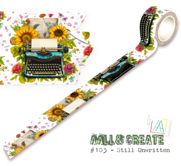 AALL and Create "Still Unwritten" Washi Tape 25 mm