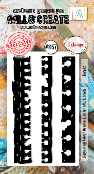 AALL and Create - Stempelset A8 "Shredz" Clear Stamps