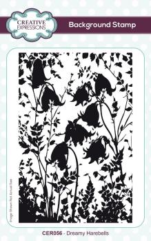 Creative Expressions - Gummistempel A6 "Dreamy Harebells" Rubber Stamp