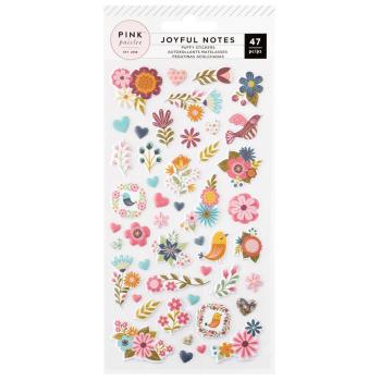 American Crafts - Aufkleber "Joyful Notes" Puffy Sticker