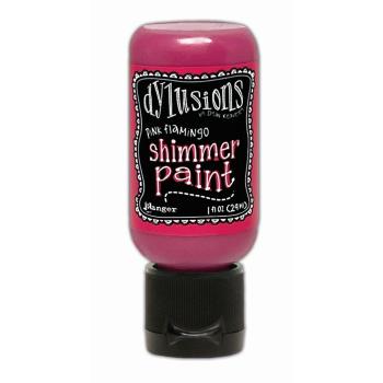 Ranger - Dylusions Flip Cap Paint Shimmer "Pink Flamingo" 29ml