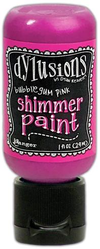 Ranger - Dylusions Flip Cap Paint Shimmer "Bubblegum Pink" 29ml