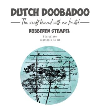 Dutch Doobadoo - Gummistempel "Blowball" Rubber Stamp ⌀6,5cm