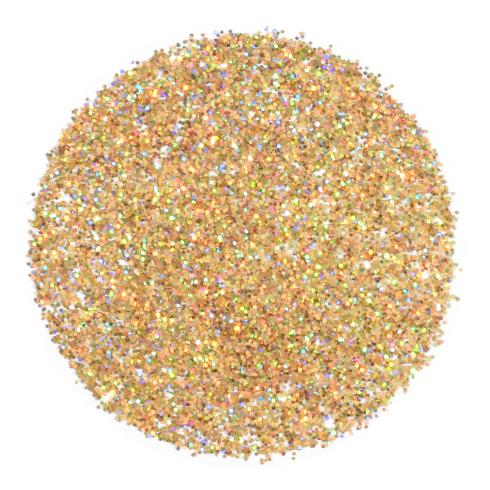 Vaessen Creative - Glitzerpulver "Gold" Glitter holographisch 3g