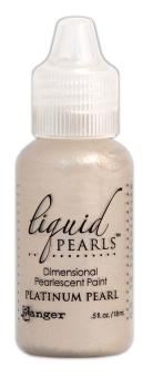 Ranger Ink - 3D Perlenkleber "Platinium Pearl" Liquid Pearls 14g