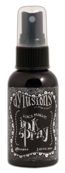 Ranger Ink - Dylusions Ink Spray 59ml "Black Marble" Design by Dylan Reaveley
