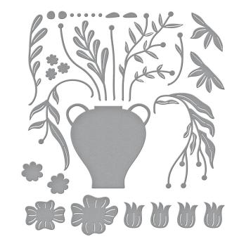 Spellbinders - Stanzschablone "Fresh Picked Vase Bouquet" Dies