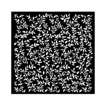 Stamperia - Schablone 18x18cm "Leaves Pattern" Stencil 