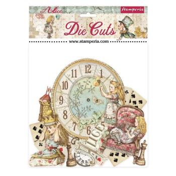 Stamperia - Stanzteile "Alice Through the Looking Glass" Die Cuts
