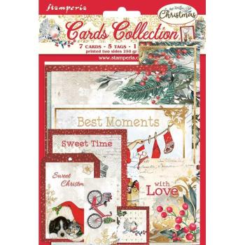 Stamperia - Stanzteile "Romantic Christmas" Cards Collection