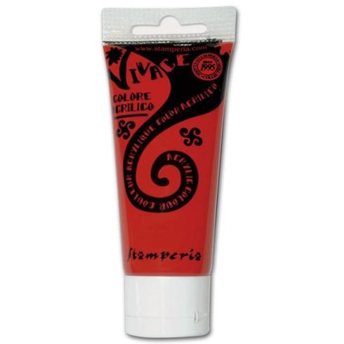 Stamperia - Acrylfarbe "Cardinal Red" Vivace Acrylic Paint 60ml